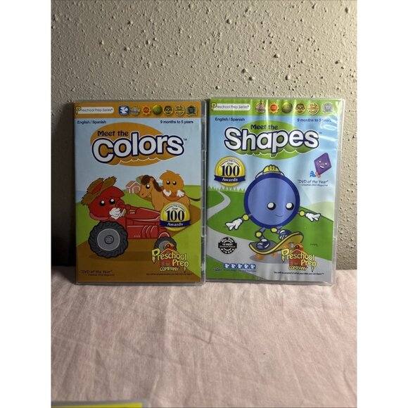 NEW Preschool Prep Company Collection Series Letters Numbers Shapes 10 DVD Box - Picture 3 of 16